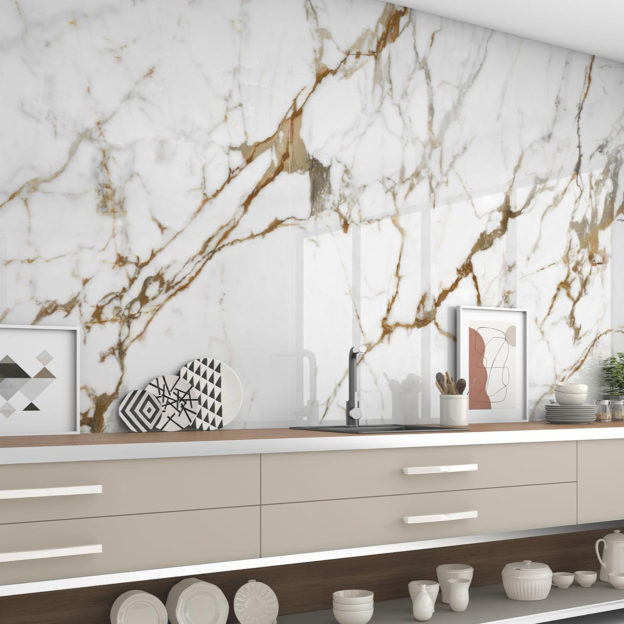 ARKLAM / CALACATTA GOLD / HONED / 2 cm