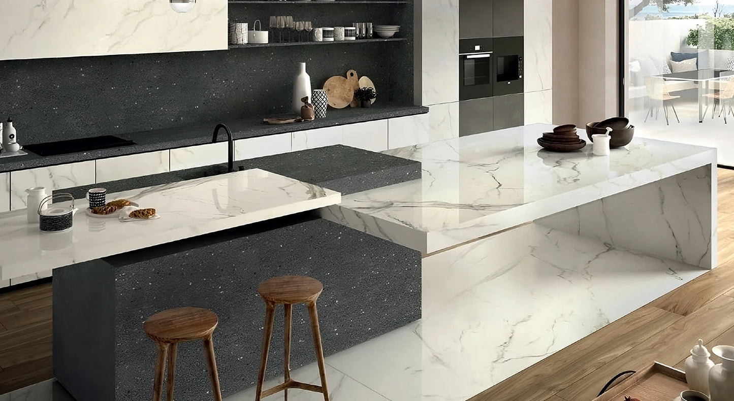 LITHOTECH / BLANC CALACATTA GOLD / SOFT / 1.2 cm