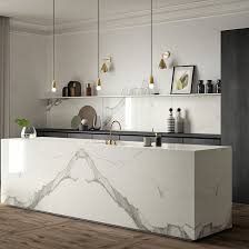 SAPIENSTONE / CALACATTA STATUARIO 4D / CASHMERE / 1.2 cm