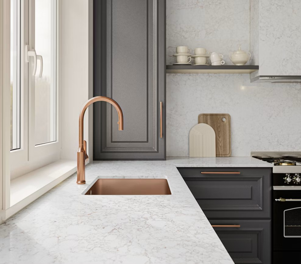 SILESTONE / RIVIÈRE ROSE / SUEDE / PULIDO / 2 cm