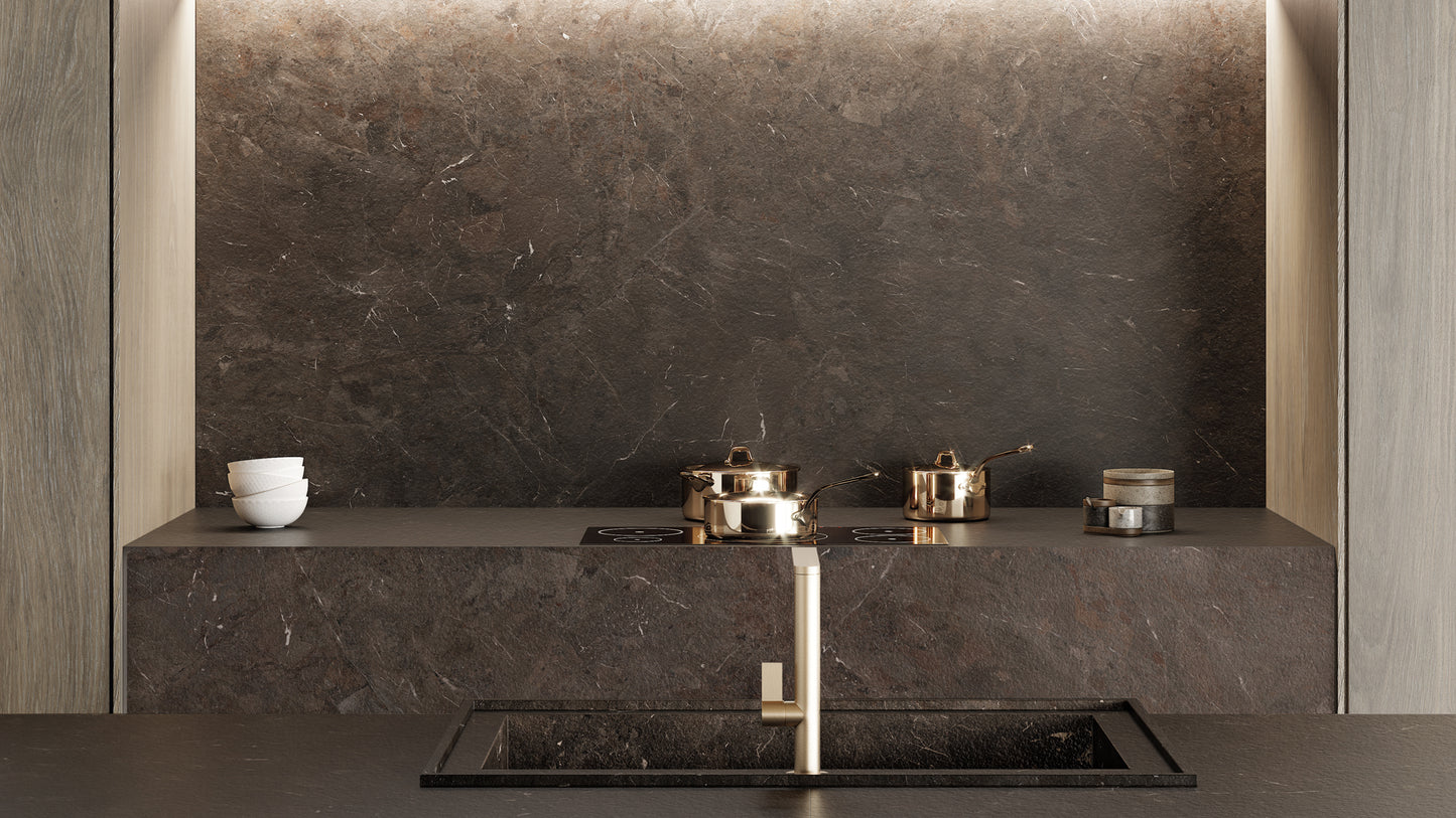 INALCO / UMBRA MARRON / ABUJARDADO / 1.2 cm