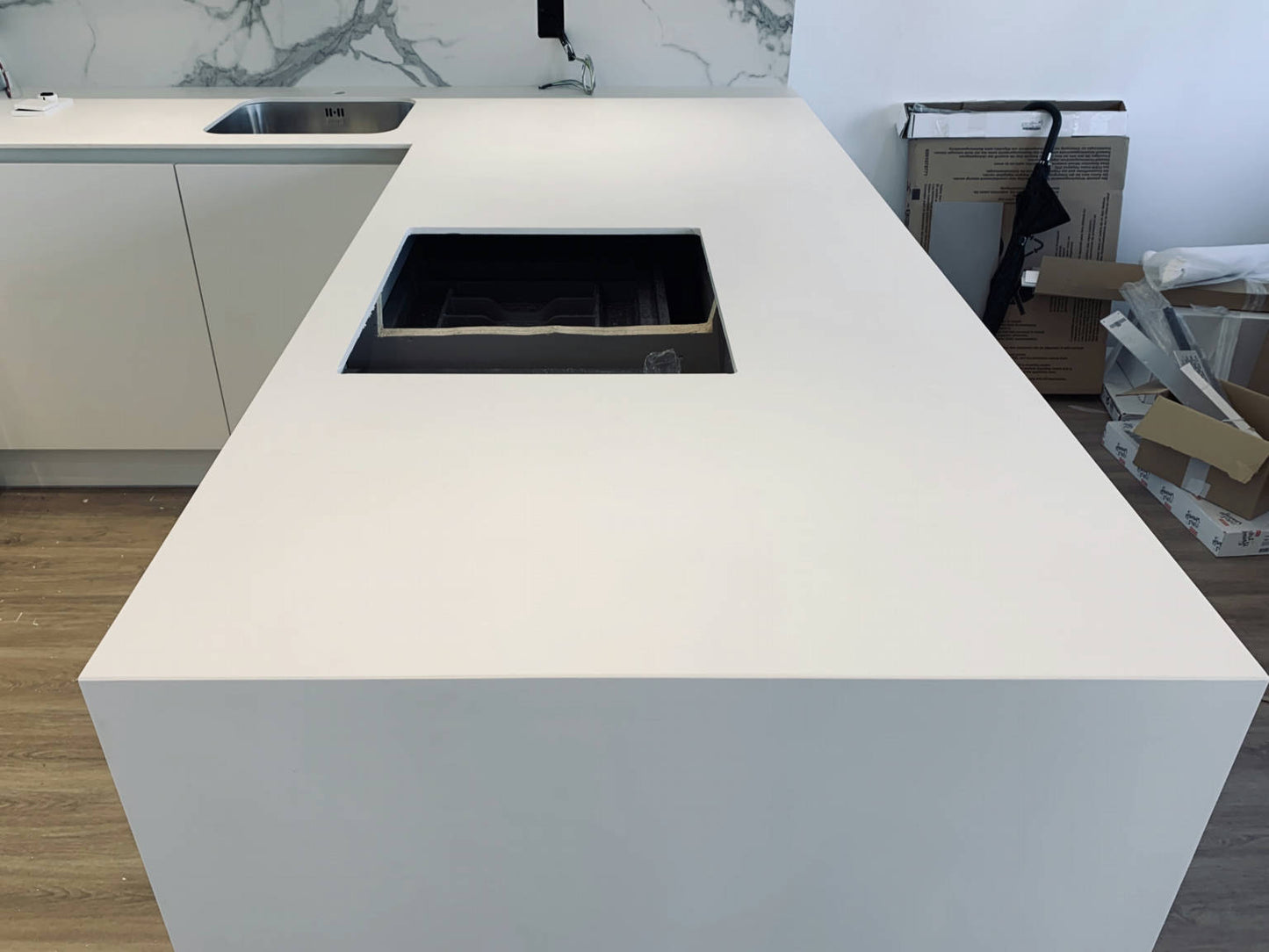 NEOLITH / ARTIC WHITE / SILK / 1.2 cm
