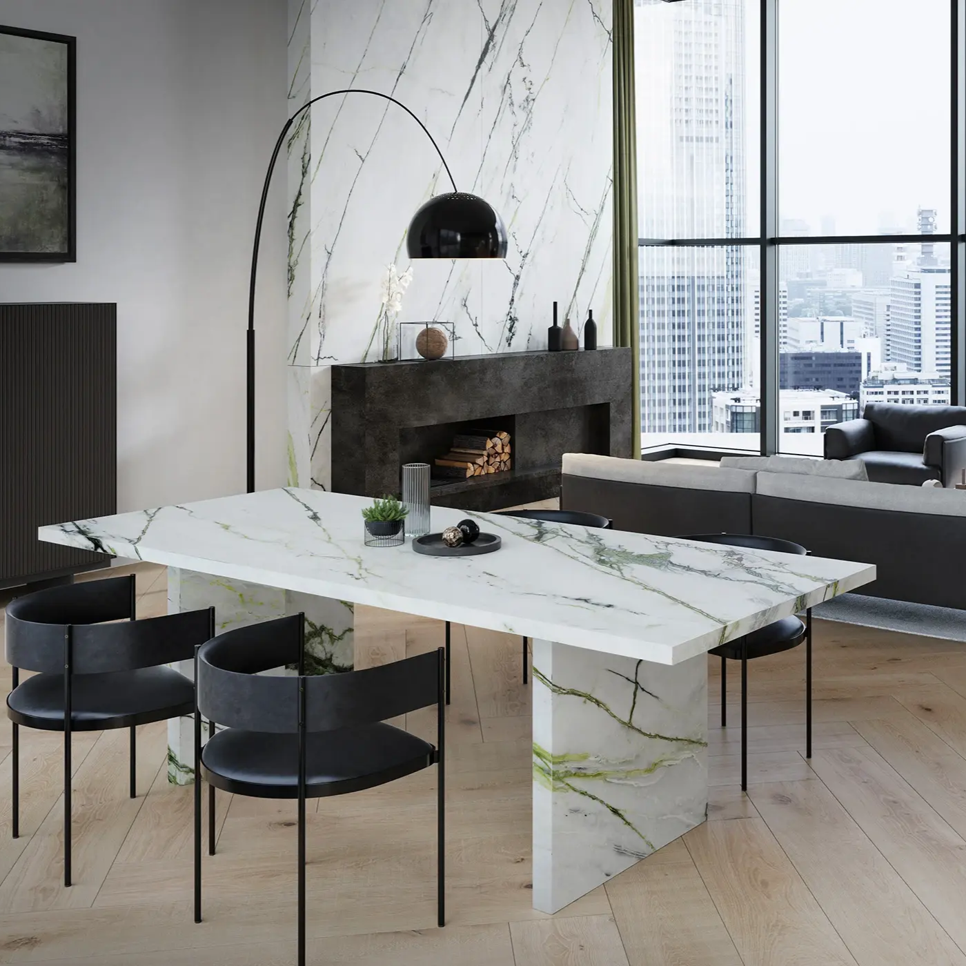 XTONE / CALACATTA GREEN / PULIDO / 1.2 cm