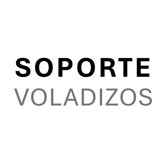 Soportes con garantía para voladizos superiores a 30cm.