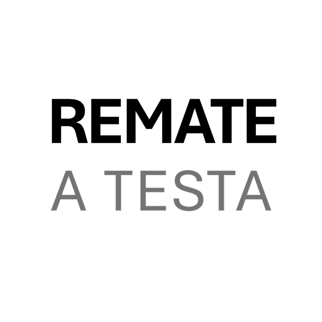 Remate a testade cara inferior del regruesado