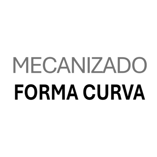 Mecanizado forma curva