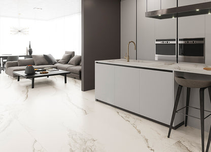 INALCO / LARSEN SUPER BLANCO GRIS PUL / PULIDO / 1.2 cm