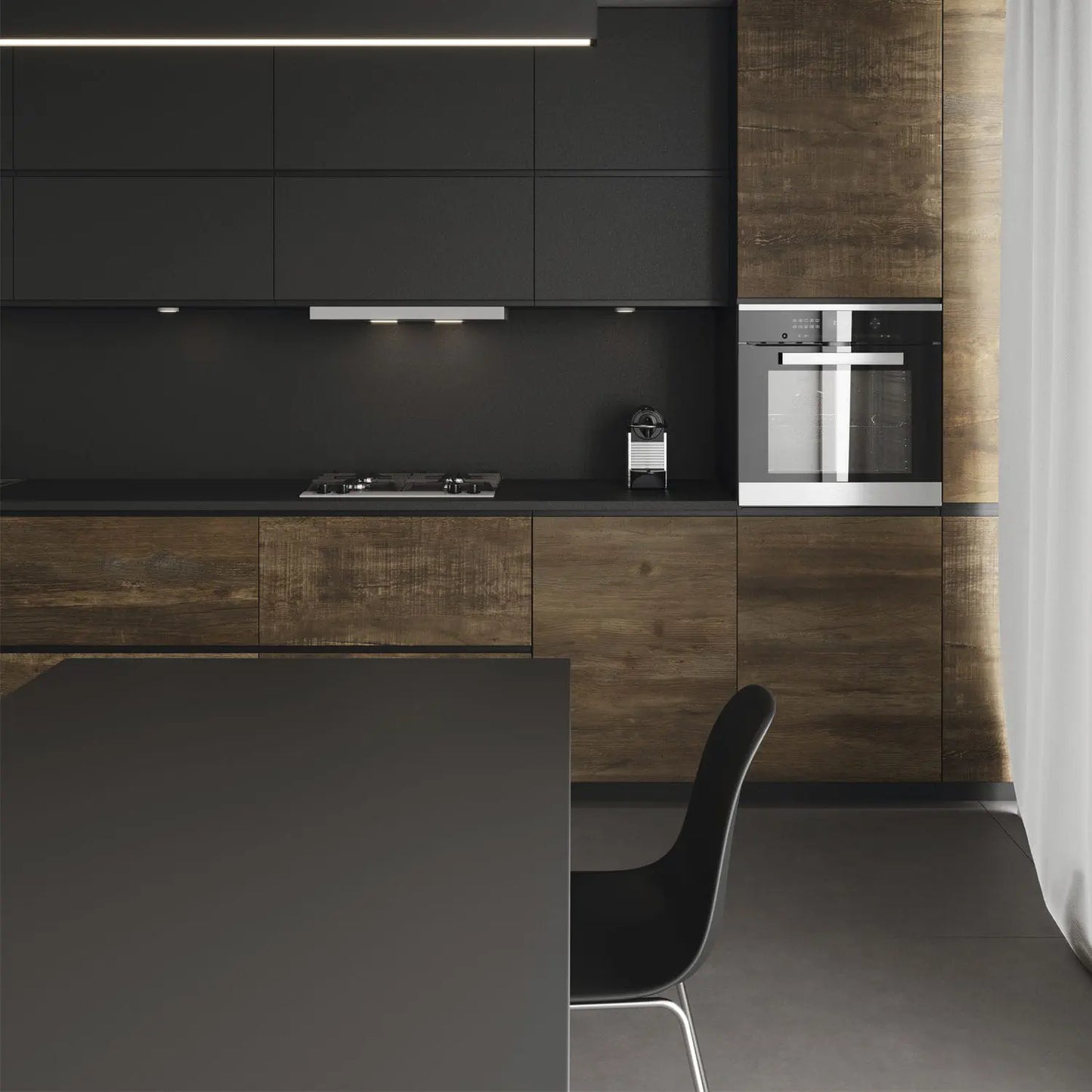 INALCO / SILK NEGRO / ABUJARDADO / 1.2 cm