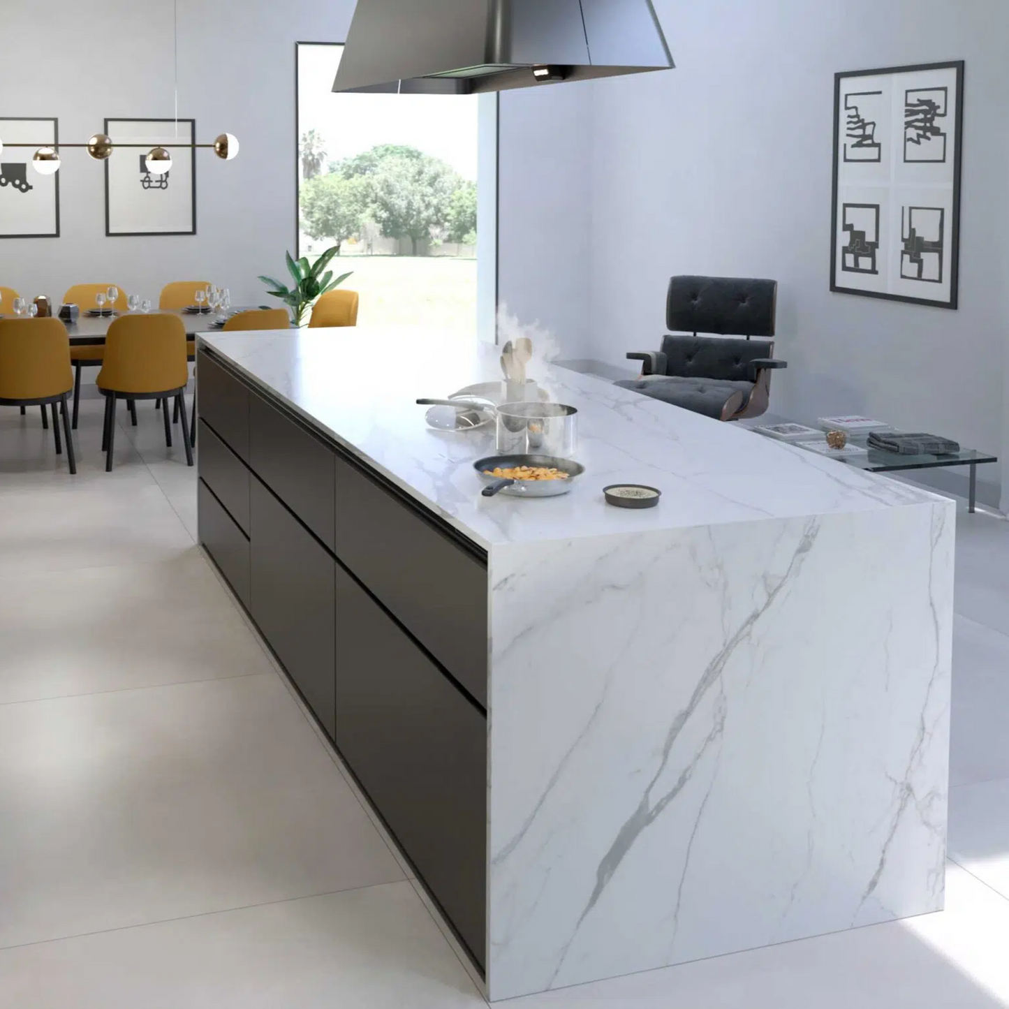ABK / STATUARIO LIGHT / SOFT / 2 cm
