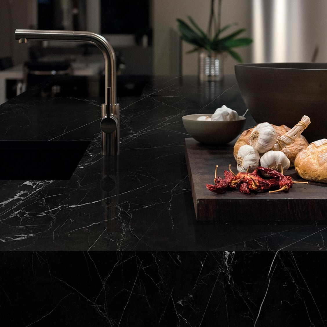 ARKLAM / NEGRO MARQUINA / SILK / 1.2 cm