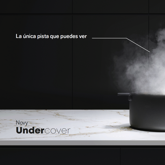 Mecnizado para cocinan invisible NOVY UNDERCOVER
